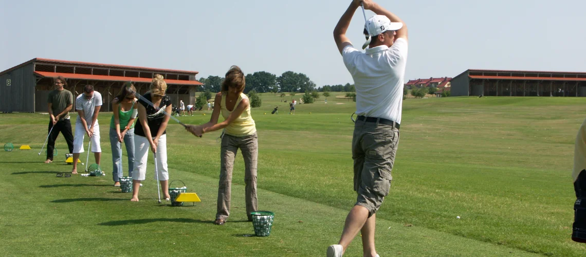 crossgolf abschlag