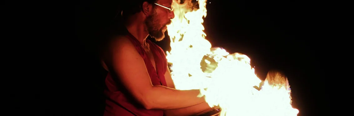 feuershow mann